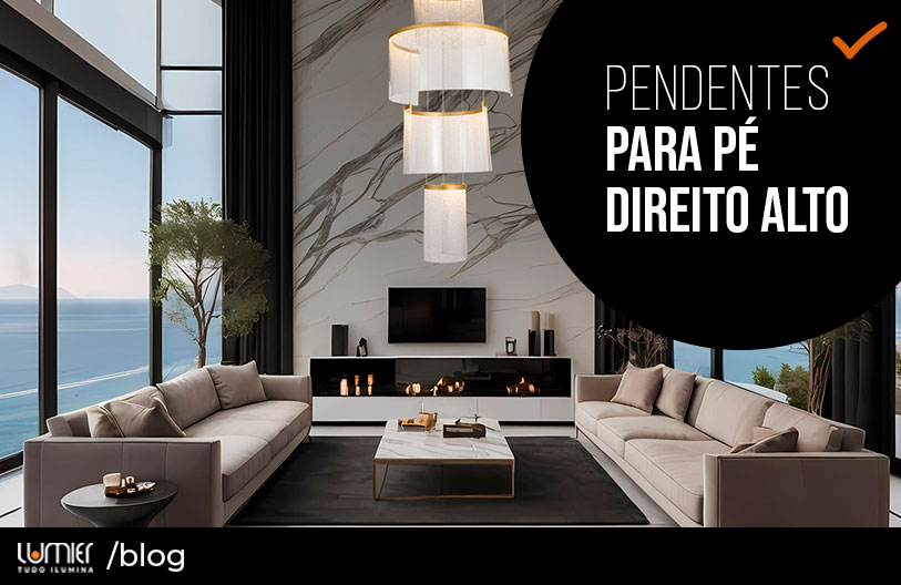 pendente pé direito alto